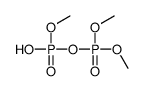 Diphosphoric acid α-hydrogen α,β,β-trimethyl ester结构式