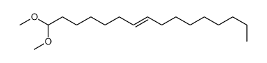 (Z)-16,16-Dimethoxy-9-hexadecene Structure
