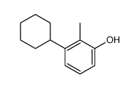 3-cyclohexyl-2-methylphenol结构式