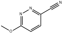 6-甲氧基哒嗪-3-甲腈结构式