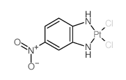 Platinum,dichloro(4-nitro-1,2-benzenediamine-N1,N2)-, (SP-4-3)- (9CI)结构式