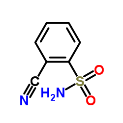 2-氰基苯磺酰胺结构式