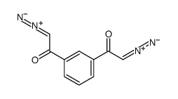 2-diazonio-1-[3-(2-diazonio-1-oxidoethenyl)phenyl]ethenolate结构式