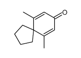 6,10-dimethylspiro[4.5]deca-6,9-dien-8-one Structure