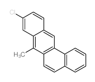 Benz[a]anthracene, 9-chloro-7-methyl- Structure