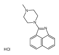 2-(4-methyl-1-piperazinyl)benz[cd]indole dihydrochloride Structure