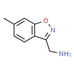 1,2-Benzisoxazole-3-methanamine,6-methyl-(9CI) Structure
