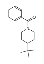 N-benzoyl-4-tert-butylpiperidine Structure