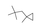 1-methyl-1-neopentylcyclopropane Structure