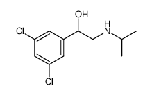 α-[(iso-propylamino)methyl]-3,5-dichlorobenzyl alcohol Structure