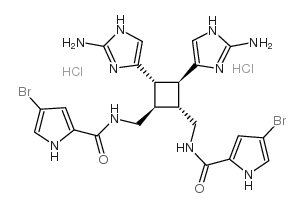 Sceptrin dihydrochloride图片