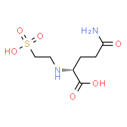 gamma-D-glutamyltaurine structure