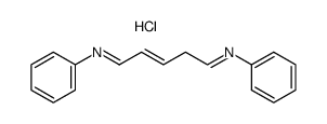glutaconic aldehyde dianil hydrochloride Structure