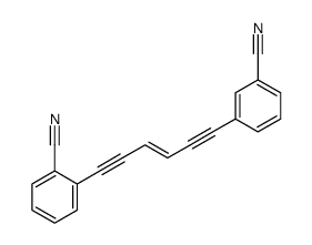 2-[6-(3-cyanophenyl)hex-3-en-1,5-diynyl]benzonitrile结构式