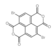 4,9-DIBROMOISOCHROMENO[6,5,4-DEF]ISOCHROMENE-1,3,6,8-TETRAONE structure