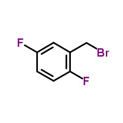 2,5-Difluorobenzyl bromide structure
