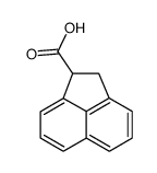 (+)-1-Acenaphthenecarboxylic acid结构式