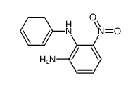 3-nitro-N2-phenyl-o-phenylenediamine结构式