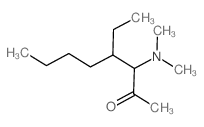 2-Octanone,3-(dimethylamino)-4-ethyl-结构式