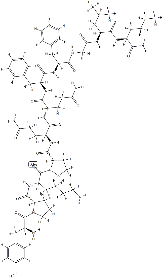 substance P, Tyr(1)-Nle(11)- Structure