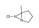 6-chloro-1-methyl-5,6-diazabicyclo[3.1.0]hexane结构式