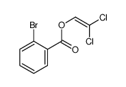 2,2-dichloroethenyl 2-bromobenzoate Structure
