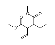 dimethyl 2-ethenyl-3-ethylbutanedioate结构式