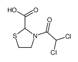 3-(2,2-dichloroacetyl)-1,3-thiazolidine-2-carboxylic acid Structure