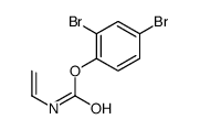 (2,4-dibromophenyl) N-ethenylcarbamate结构式