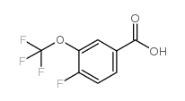 4-Fluoro-3-(trifluoromethoxy)benzoic acid picture