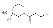 1-(2,2-DIMETHYL-TETRAHYDRO-PYRAN-4-YL)-BUTAN-1-ONE结构式