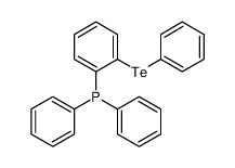 diphenyl-(2-phenyltellanylphenyl)phosphane Structure