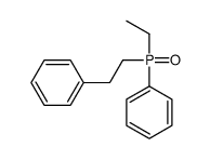 2-[ethyl(phenyl)phosphoryl]ethylbenzene Structure