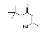 tert-butyl 3-sulfanylbut-2-enoate Structure