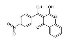 (3E)-3-[hydroxy-(4-nitrophenyl)methylidene]-1H-quinoline-2,4-dione Structure