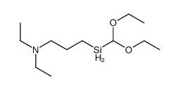 3-(diethoxymethylsilyl)-N,N-diethylpropan-1-amine Structure