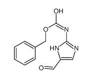 5-甲酰基-1H-咪唑-2-氨基甲酸苄酯结构式