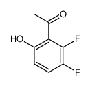 1-(2,3-difluoro-6-hydroxyphenyl)ethanone结构式