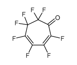 2,3,4,5,6,6,7,7-octafluorocyclohepta-2,4-dien-1-one Structure
