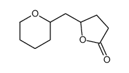 5-(oxan-2-ylmethyl)oxolan-2-one Structure