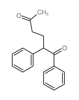 1,2-diphenylhexane-1,5-dione结构式