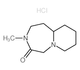 4-methyl-1,4-diazabicyclo[5.4.0]undecan-3-one结构式