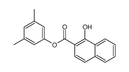 (3,5-dimethylphenyl) 1-hydroxynaphthalene-2-carboxylate Structure