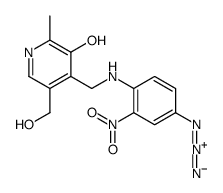 N-4-azido-2-nitrophenylpyridoxyl-5-phosphate structure