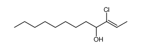 3-chlorododec-2-en-4-ol结构式