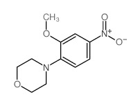 4-(2-Methoxy-4-nitrophenyl)morpholine Structure