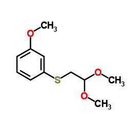 1-[(2,2-二甲基氧乙基)巯基]-3-甲氧基苯图片