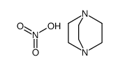 1,4-diaza-bicyclo[2.2.2]octane, dinitrate Structure