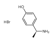 (S)-4-(1-Aminoethyl)Phenol Hydrobromide Structure