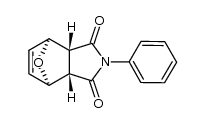 3-acetyl-7-oxabicyclo[2.2.1]hept-5-ene-2-carboxylic acid phenylamide结构式